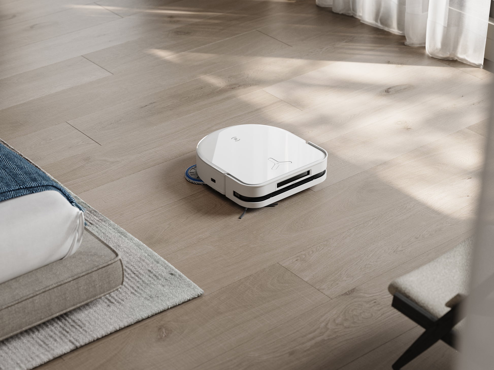 Ecovacs Roboterstaubsauger Deebot X5 OMNI – 6400 mAh, 0,3 l, Akkubetrieb, 68 dB(A)