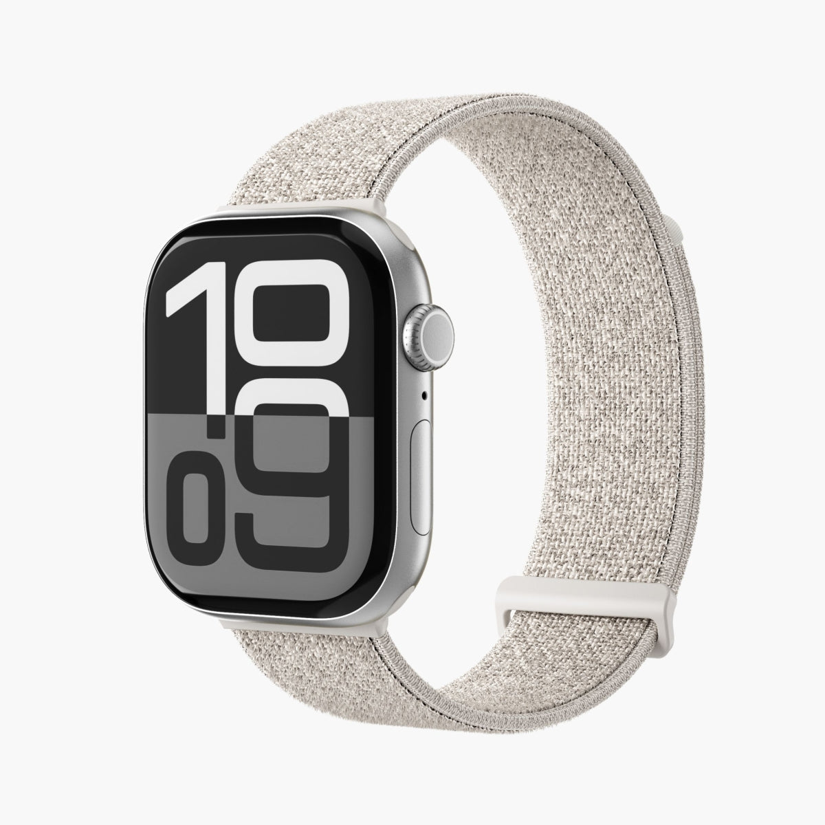 Vonmählen Fitness Loop 2 – Armband – für Apple Watch 40 / 41 / 42 mm, Creme, Nylon