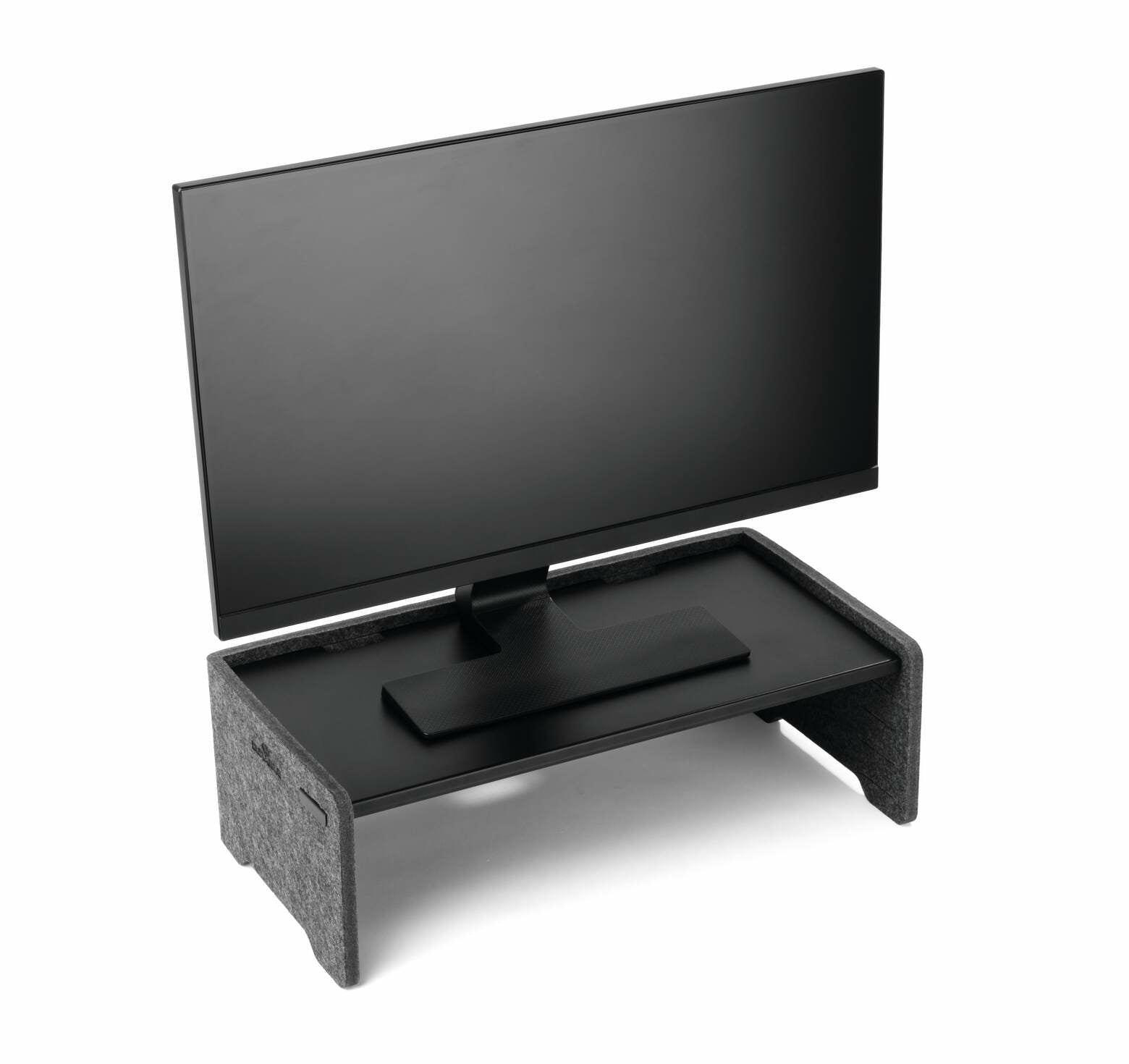 Durable Monitorständer EFFECT – freistehend, höhenverstellbar