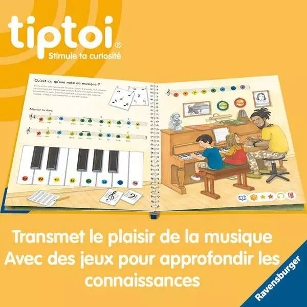 Ravensburger Buch – Entdecke Musik, Französisch, 4–7 Jahre