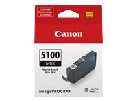 Canon Tintenpatrone PFI-5100 MBK, Schwarz, Original – für imagePROGRAF