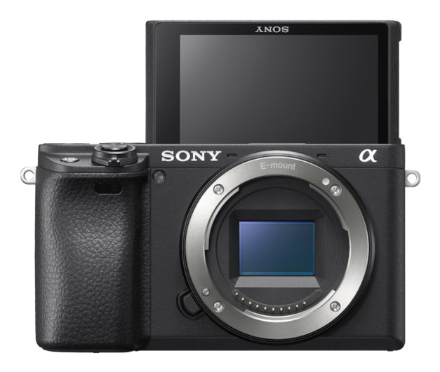 Sony Alpha 6400 – Systemkamera Body E-Mount, 24,2 MP APS-C, 4K 30 fps, Schwarz