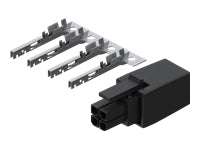 Teltonika PR4MK04K Einstufige Klemmleiste, 4-polig – 250 V, 5 A, Nylon, Schwarz