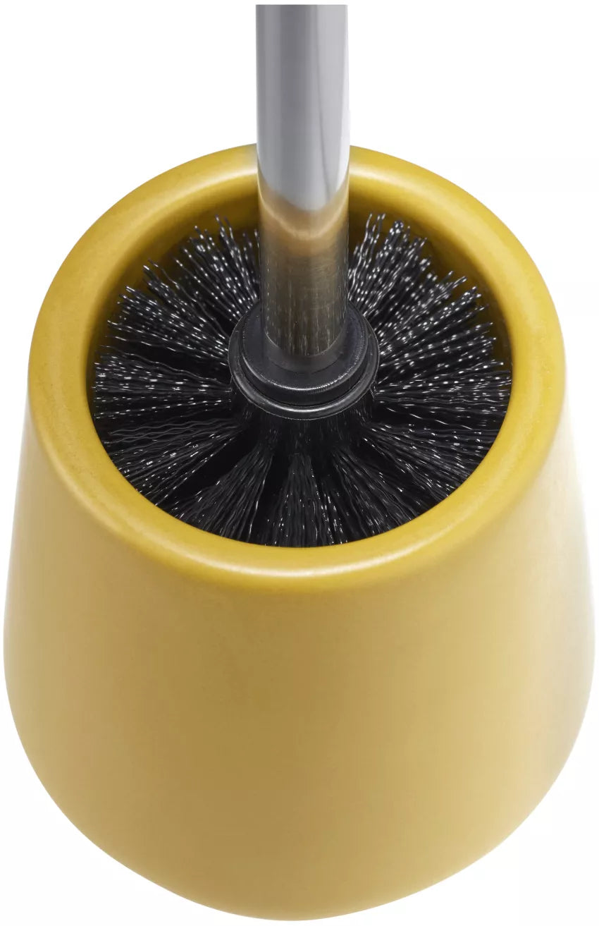 Diaqua Yuma – WC-Bürstenset – Keramik, Gelb, H 39,2 cm, Ø 11,9 cm