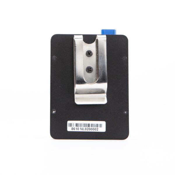 Fxlion NANO V-Mount Platte – 62 × 88.5 × 35 mm, mit Haken, Schnellfreigabe, 110 g – Schwarz