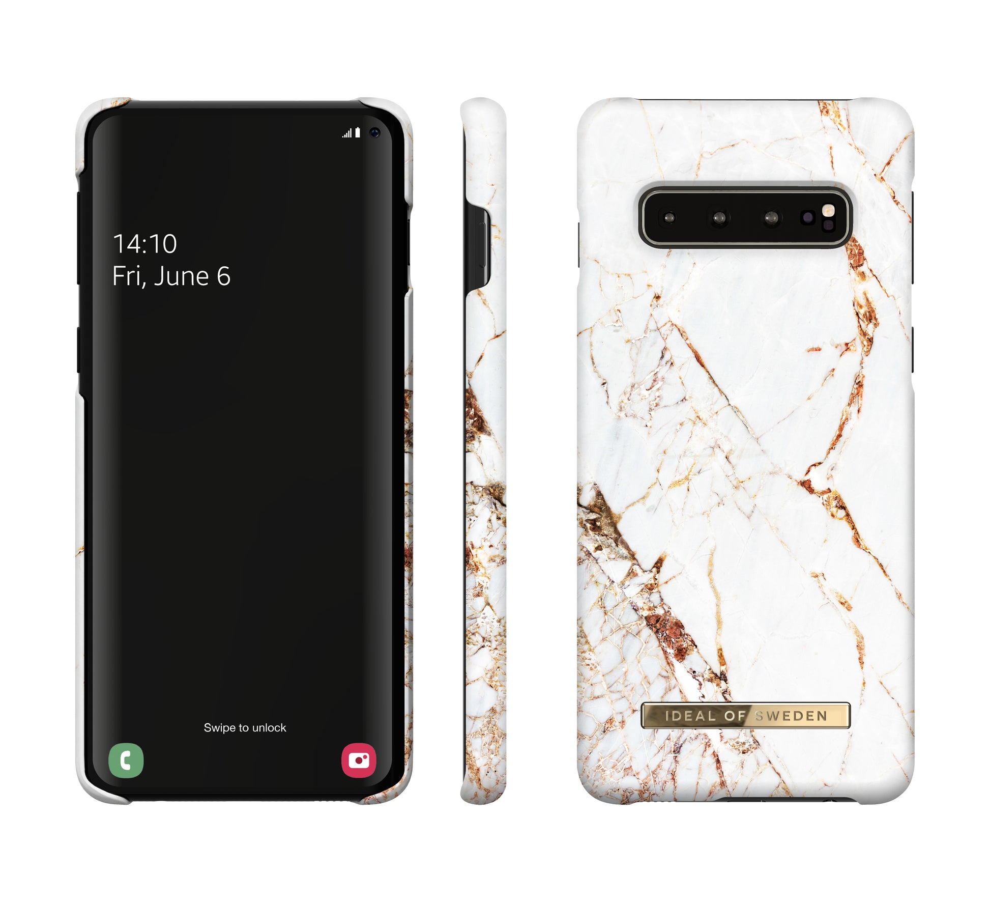 Ideal of Sweden – Backcover – für Samsung Galaxy S10 – Carrara Gold