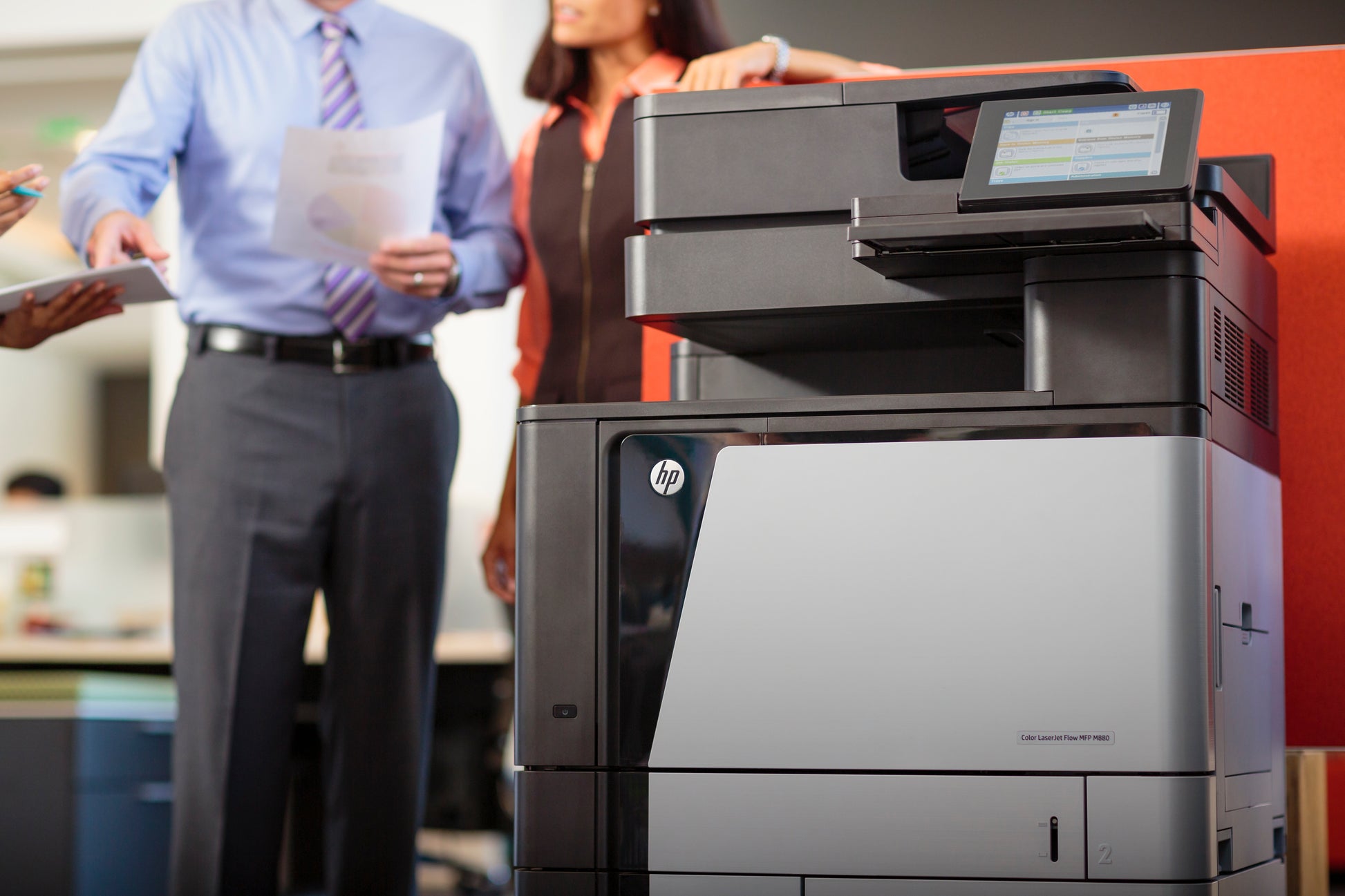 HP COLOR LASERJET EP FLOW M880Z+ – Farbiges Laser-MFP