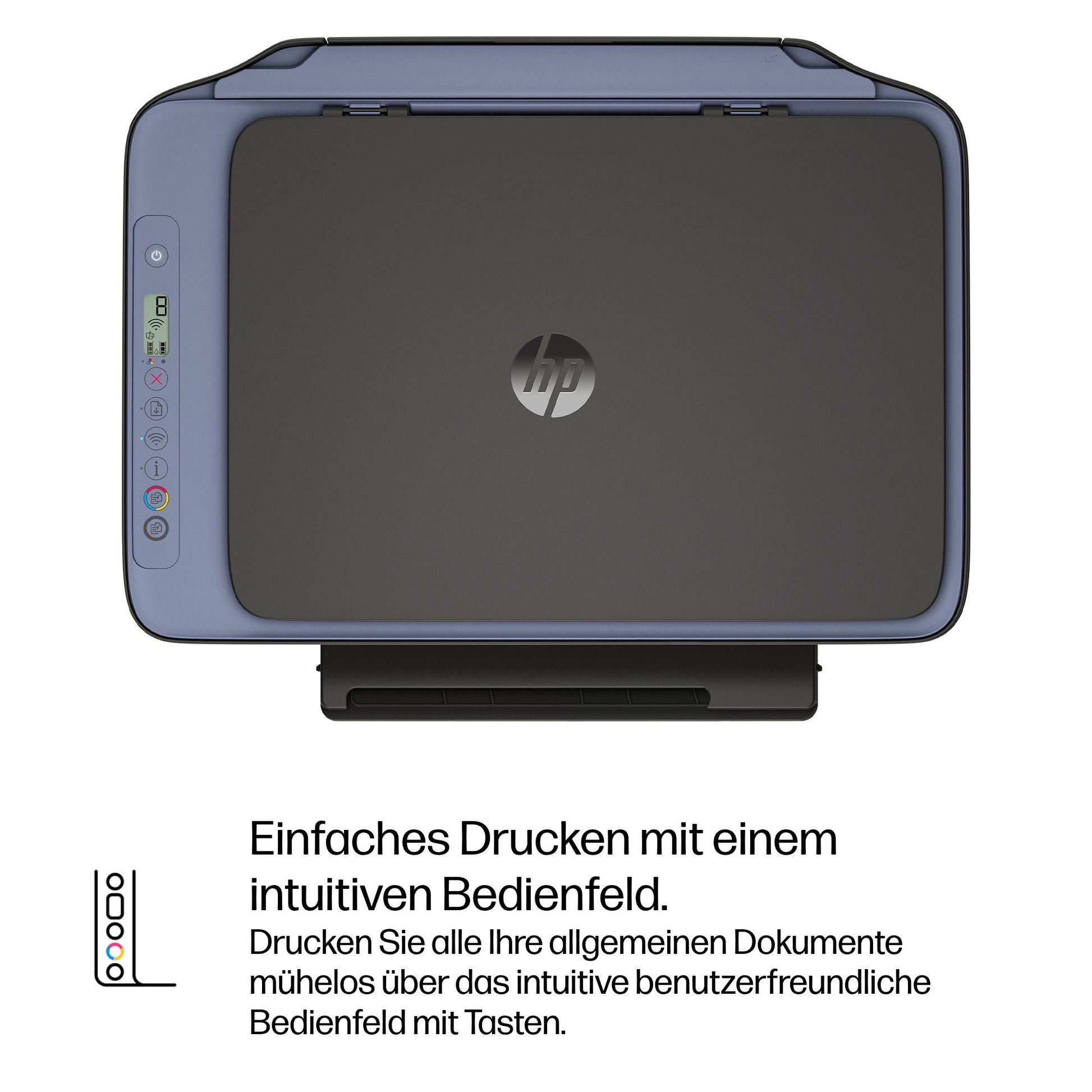 HP Deskjet 2921 Wireless – Farbtintenstrahl-Multifunktionsdrucker, A4, 3-in-1, Duplex, WLAN, AirPrint, Mopria