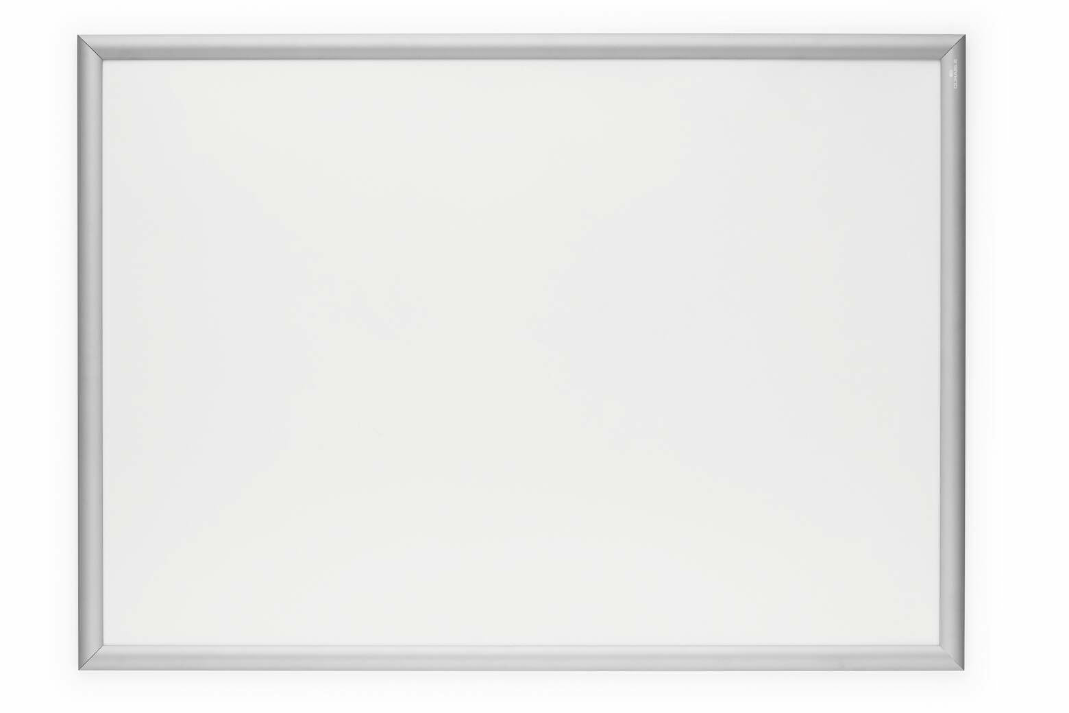 Durable Wandrahmen 500923 – 660 × 900 mm, silber, Aluminium