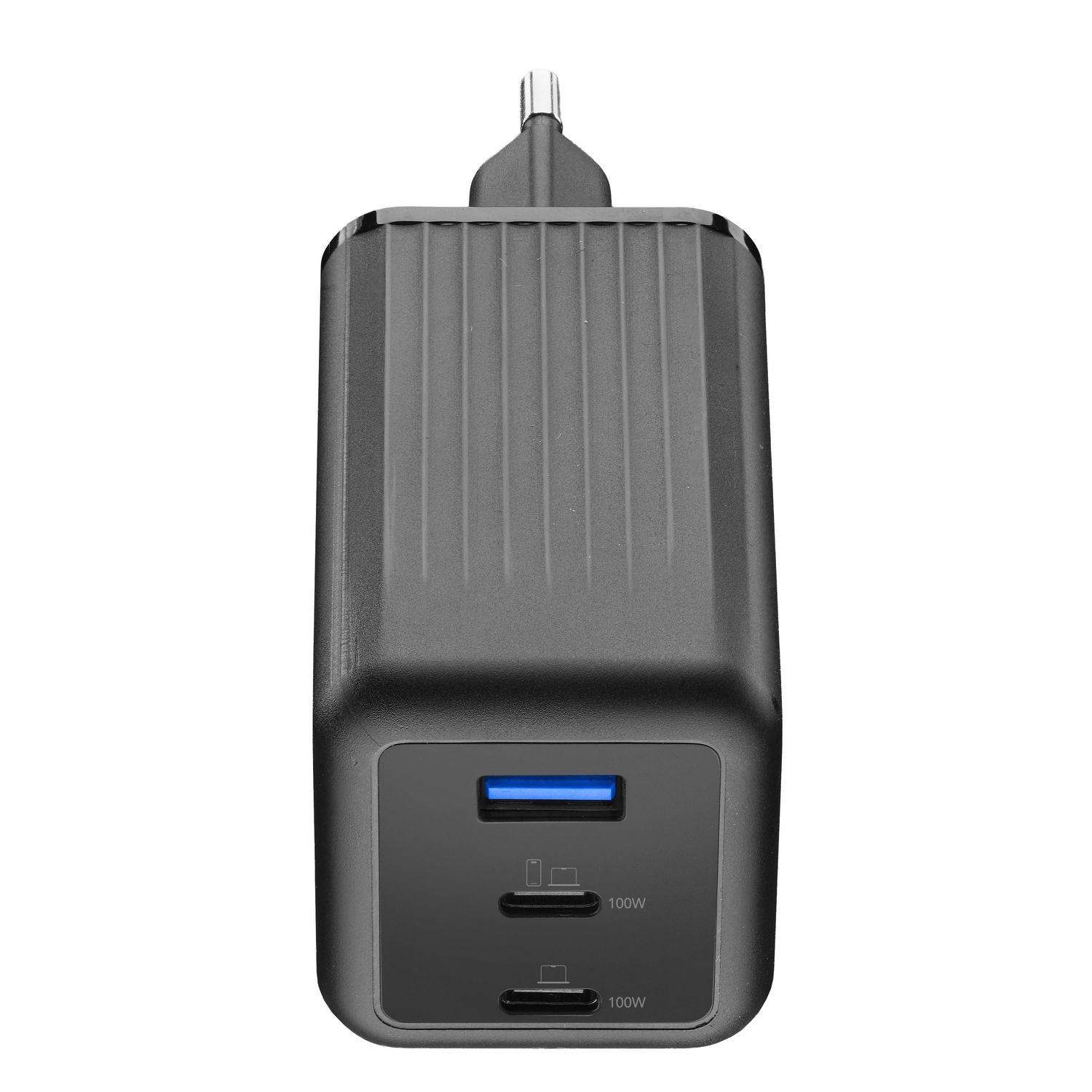 Cellularline ACH USB-Wandladegerät 100 W – USB-C×2, USB-A×1 – PD, GaN