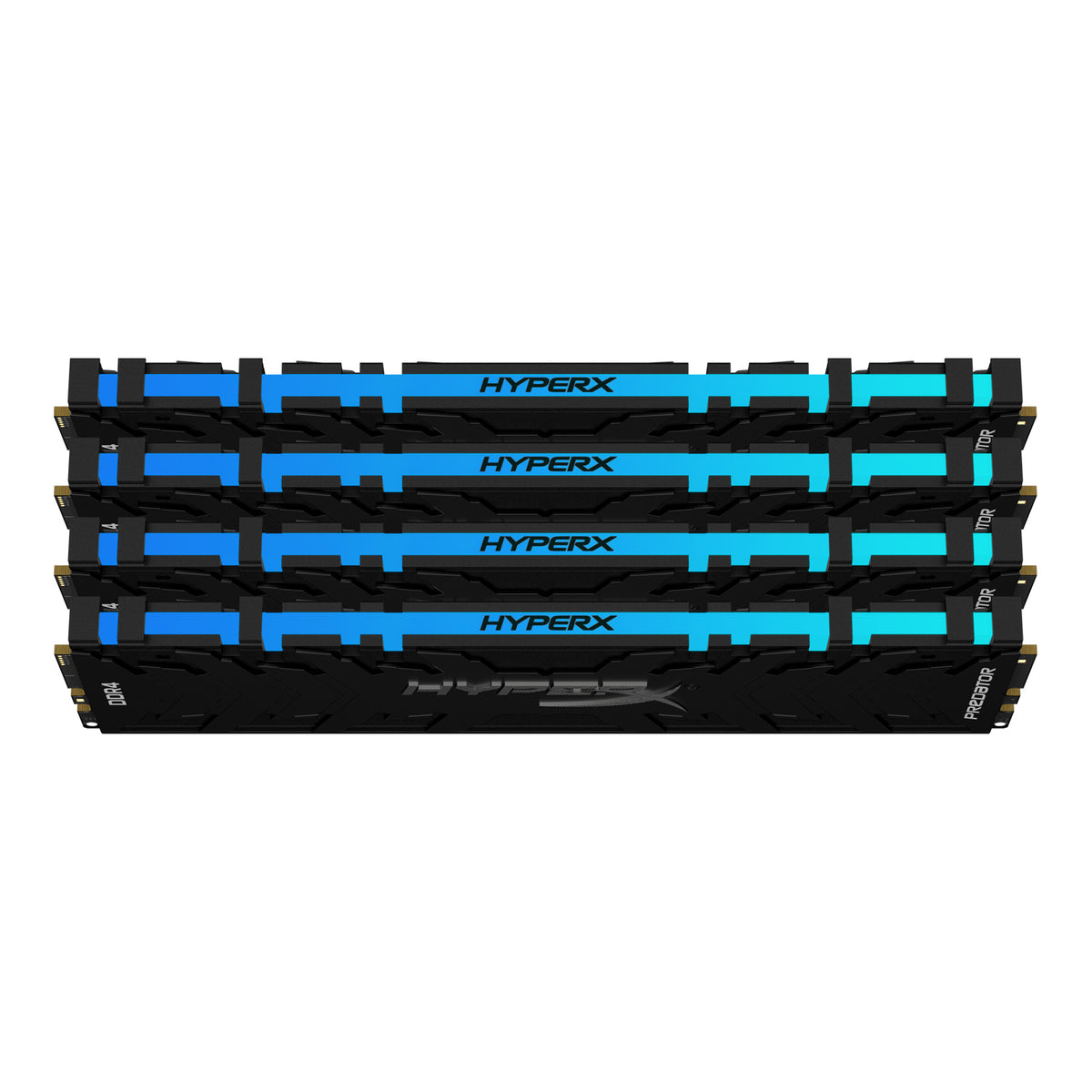Kingston Technology HyperX Predator HX430C15PB3AK4/32 – 32 GB DDR4 3000 MHz CL15, 4×8 GB, 288-Pin DIMM, XMP, RGB