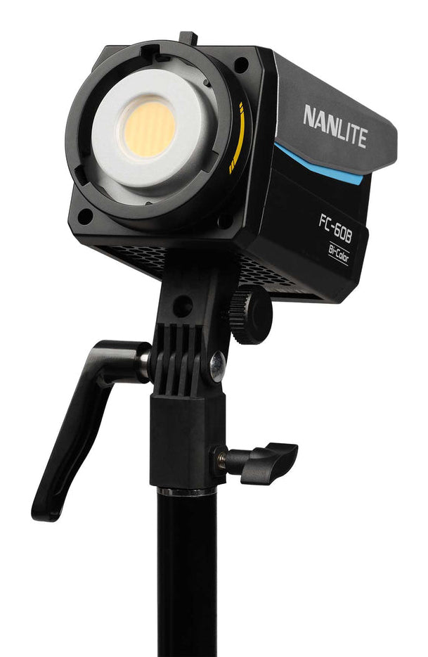 Nanlite FC-60B LED-Panel Bi-Color 78 W – 2700–6500 K, CRI 96/TLCI 98 – für Bowens-Mount, FM-Mount – Schwarz