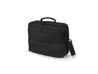 DICOTA Notebook-Tasche bis 17,3" – Wasserabweisend, 100% recyceltes PET – Schwarz