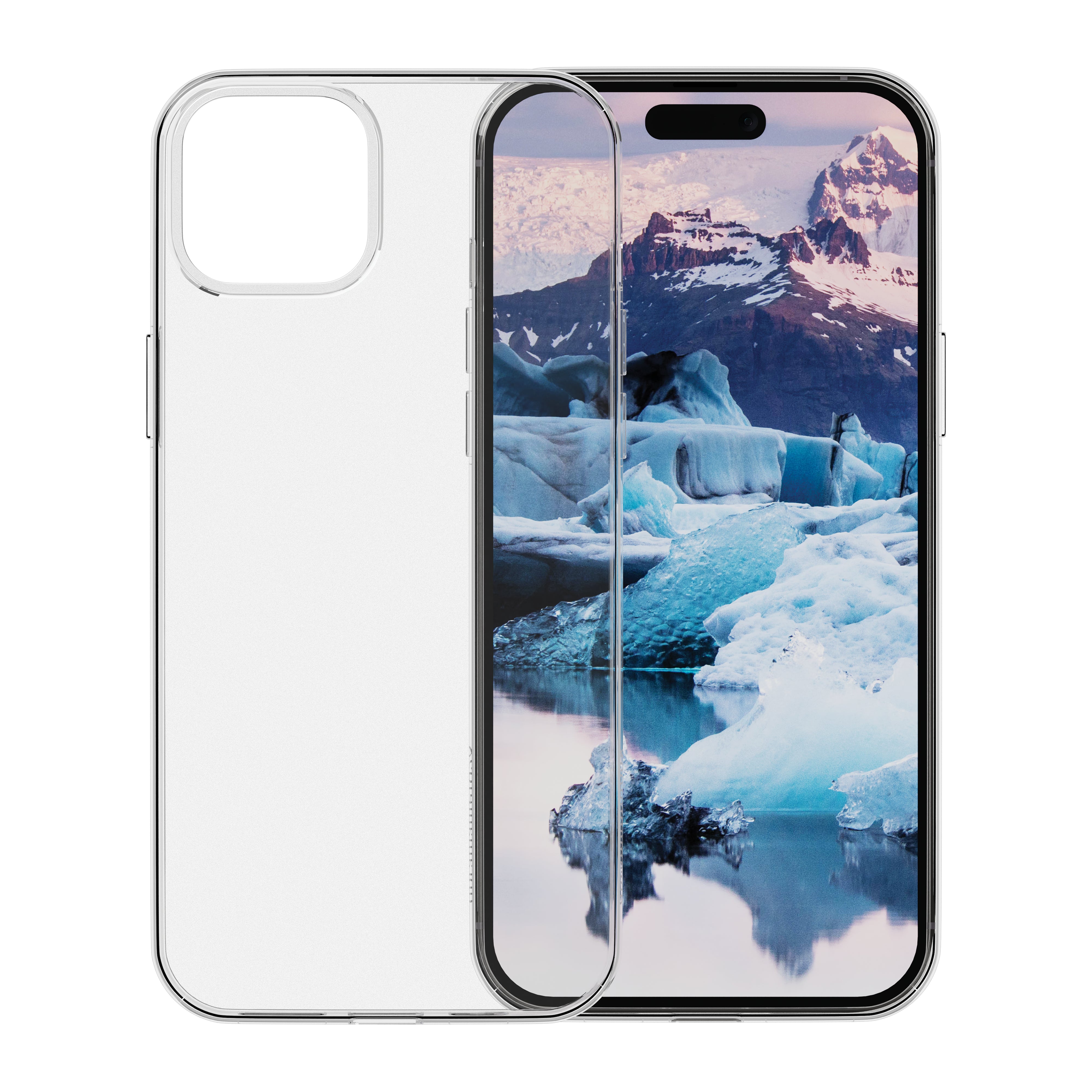 dbramante1928 Greenland Backcover – für Apple iPhone 15, Transparent, staubresistent, kratzresistent