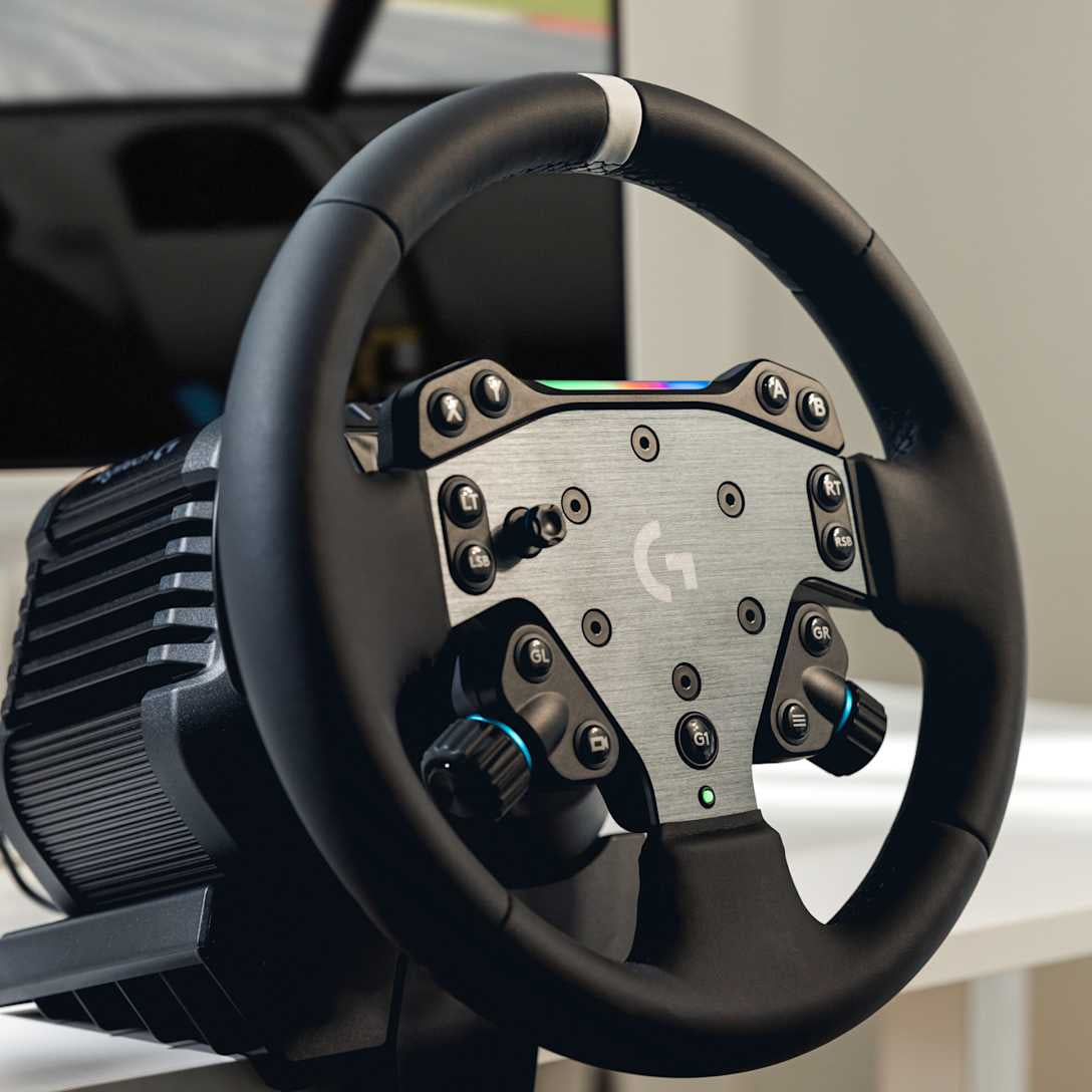 Logitech G RS50 System – Steuerrad – Kabelgebunden, USB 2.0 Typ-A, für Xbox One, Xbox Series S, Xbox Series X