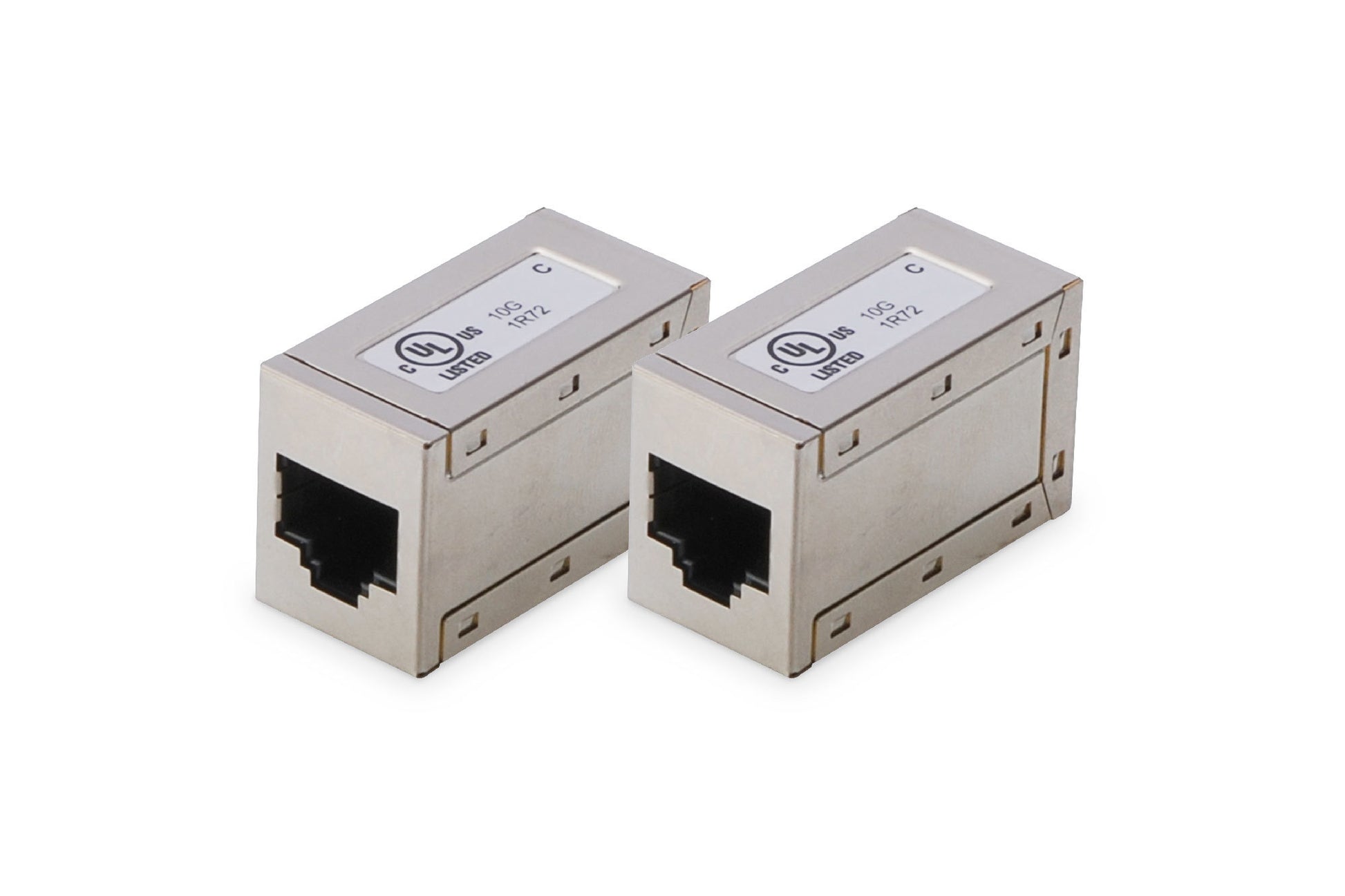 Digitus RJ-45 (Buchse) auf RJ-45 (Buchse) Adapter, Cat 6, 1 Gbit/s Ethernet, geschirmt, Metallgehäuse