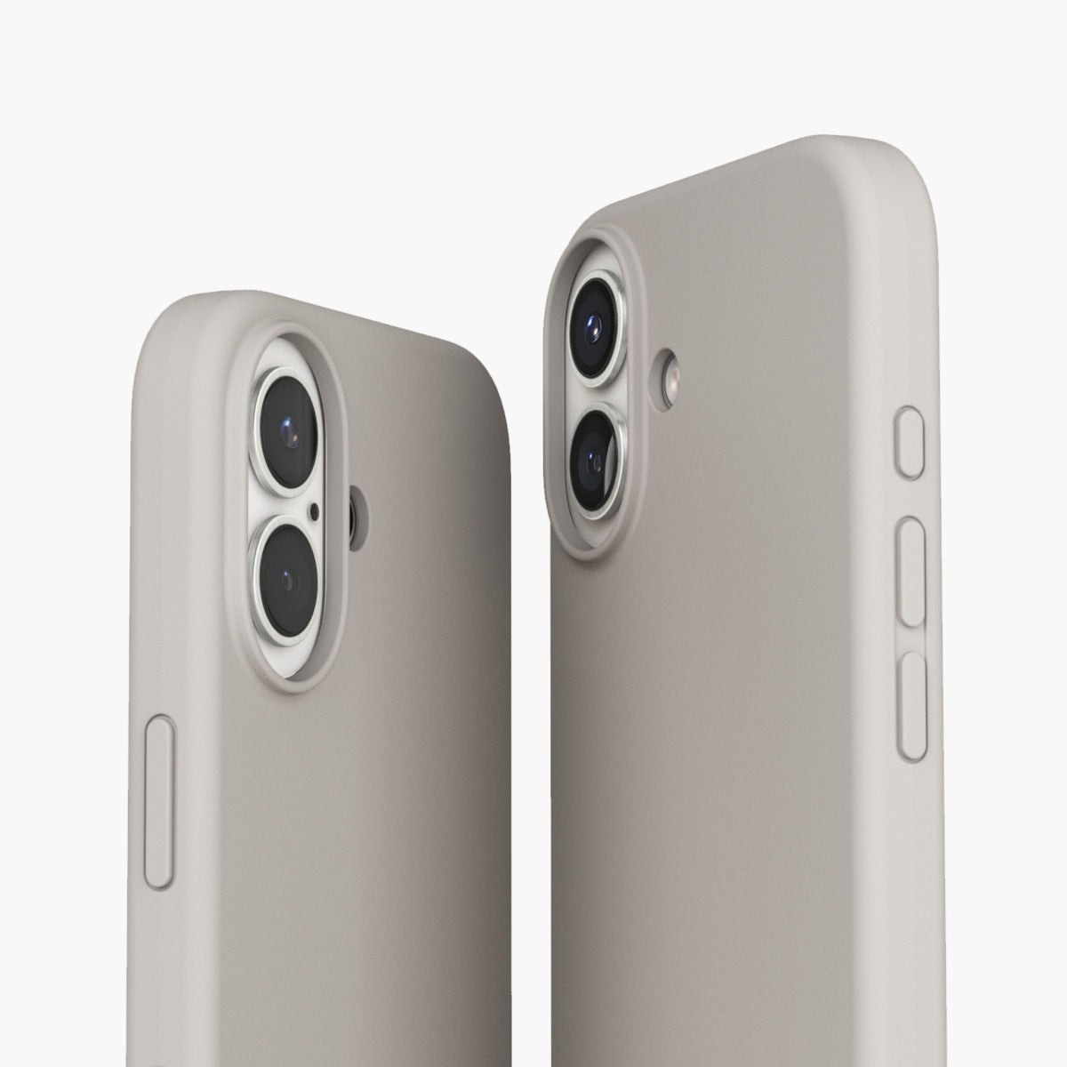 Vonmählen Soft Silikon Backcover – für Apple iPhone 16 Plus, MagSafe, Silikon, Beige