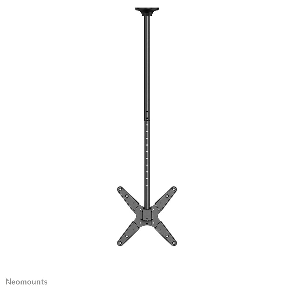 Neomounts FPMA-C340BLACK – Deckenhalterung, schwenkbar, für 32–75″, VESA 400×400, bis 50 kg, höhenverstellbar