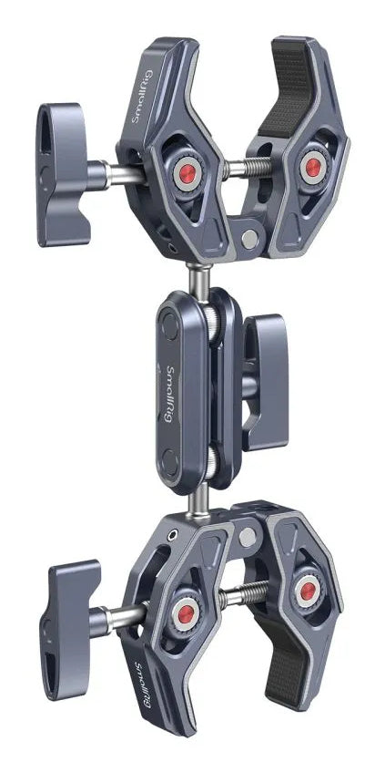 SmallRig 4103B Super-Clamp – 1/4" Montage, max. Spanndicke 6,5 cm – Aluminium/Edelstahl – Schwarz