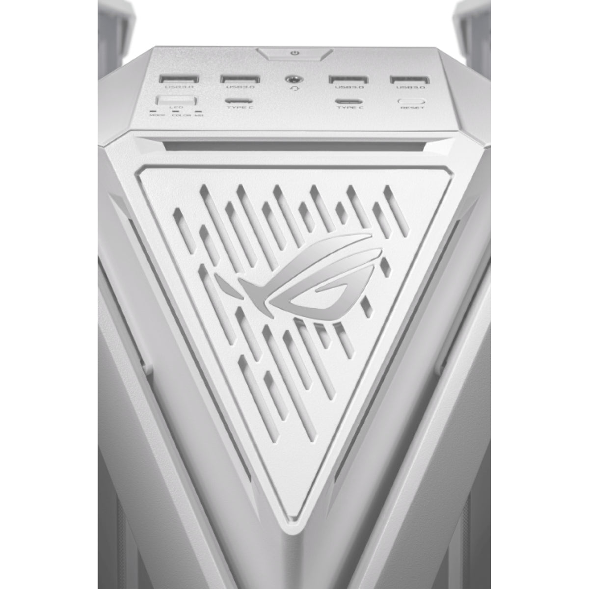 ASUS GR701 ROG HYPERION – PC-Gehäuse – Weiss, E-ATX/ATX/mATX/Mini-ITX, 10 Lüfterplätze, 5×2,5", 2×3,5"