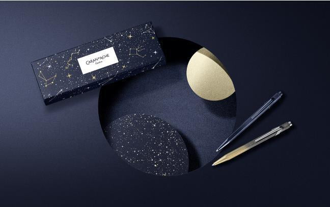 Caran d-Ache Kugelschreiber – Gold, Aluminium