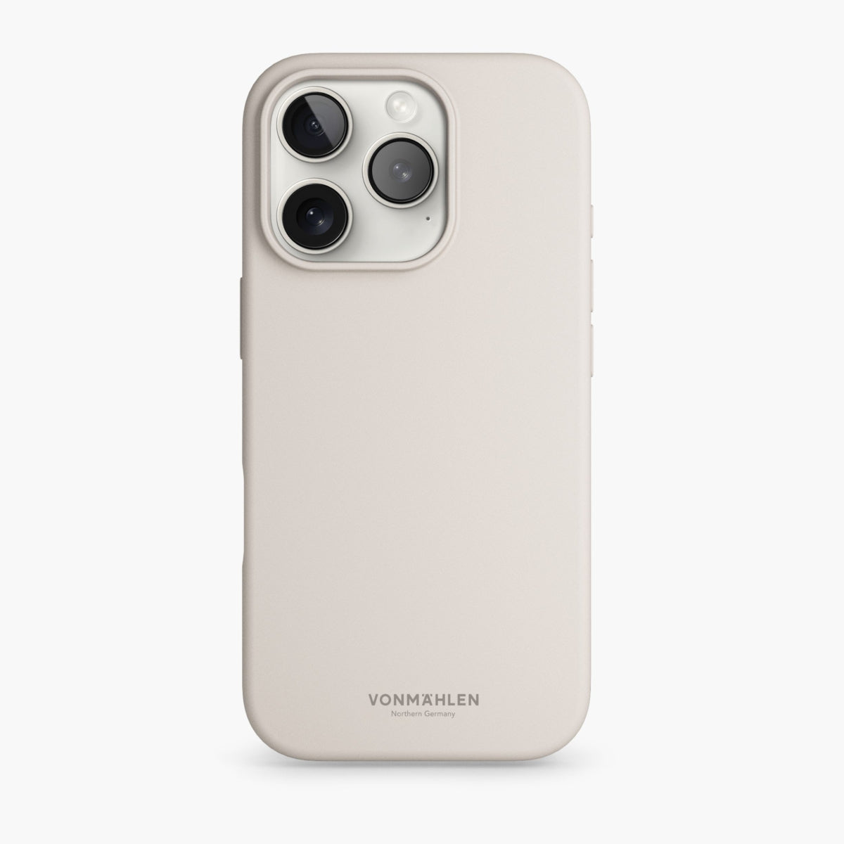 Vonmählen Backcover – für Apple iPhone 16 Pro Max – cremefarben – Silikon – MagSafe-kompatibel