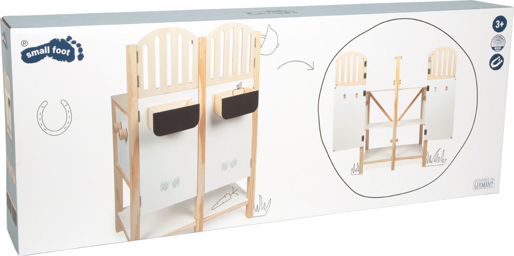 Small foot Pferdestall – 57 × 85 × 30 cm – ab 3 Jahren – Holz