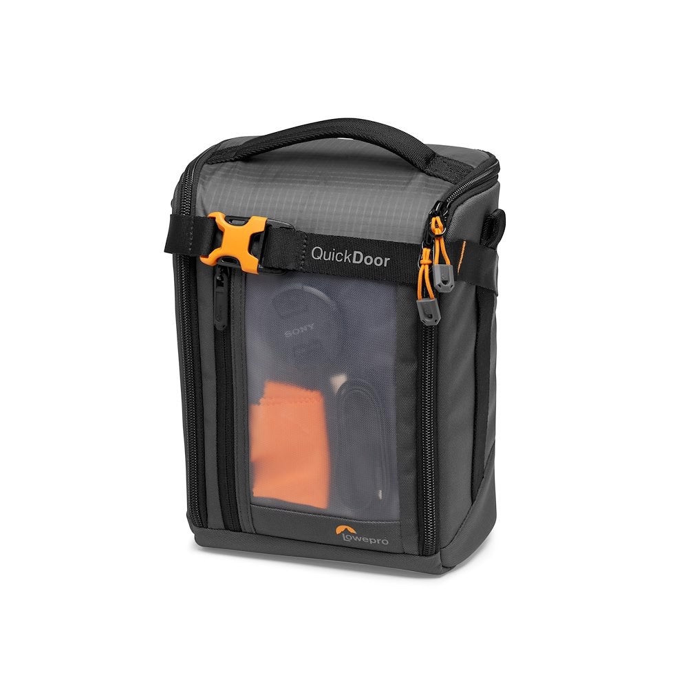 Lowepro GearUp Creator Box L II (GRL) Kameratasche – Grau – für Sony 7, OM-D E-M10, Canon EOS M5 und andere