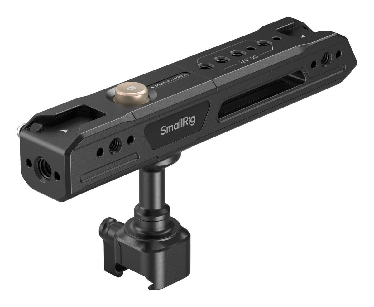 SmallRig 4152 Oberer Griff – drehbar 360° – 1/4"‑20, 3/8"‑16 – Traglast 15 kg – Schwarz