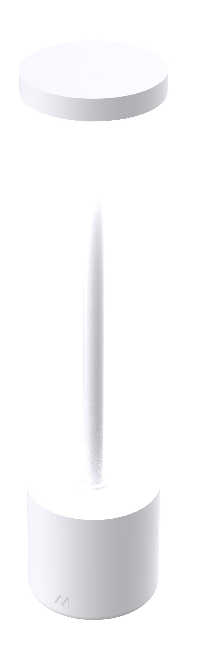 Muitomas Tischleuchte Updown – LED 5 W, 3000–6000 K, USB-C, Touch-Bedienung, Bewegungsmelder – Weiss