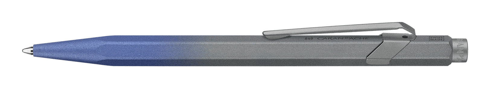 Caran d-Ache Caran d'Ache Kugelschreiber – sturmblau, Aluminium
