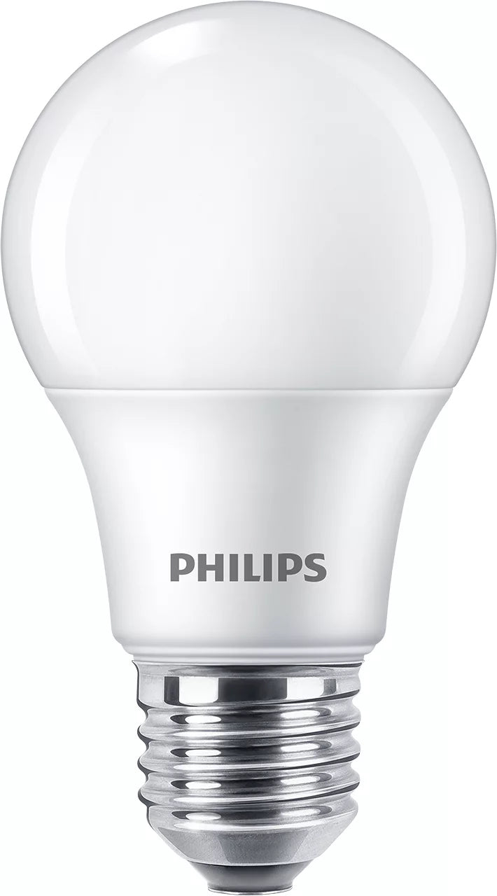 Philips by Signify Philips LED-Leuchtmittel E27 A-Form – Warmweiss 2700 K, 470 lm, 4,9 W – 2 Stk.