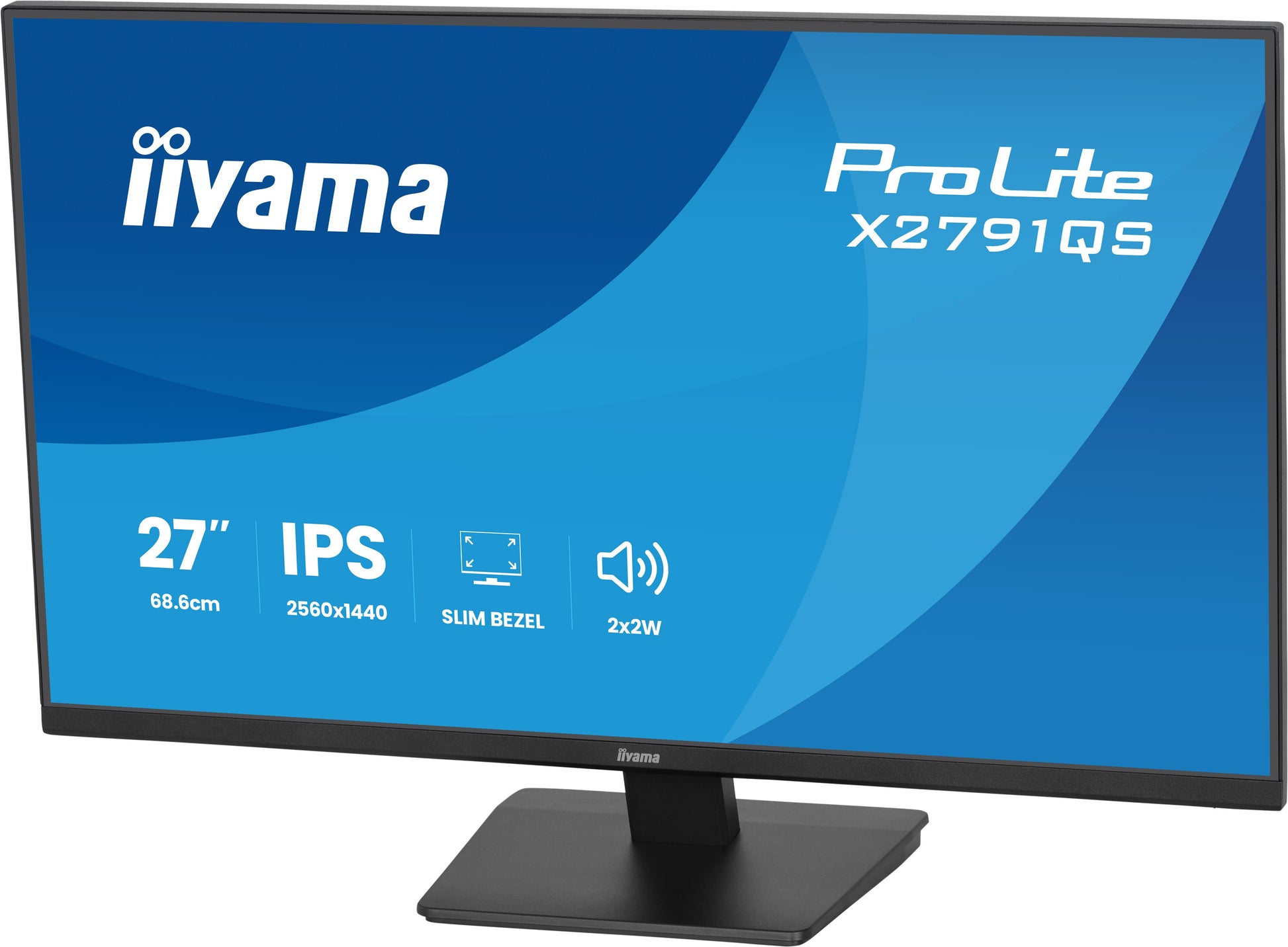 IIYAMA X2791QS-B1 – 27", 2560 × 1440 (WQHD), IPS