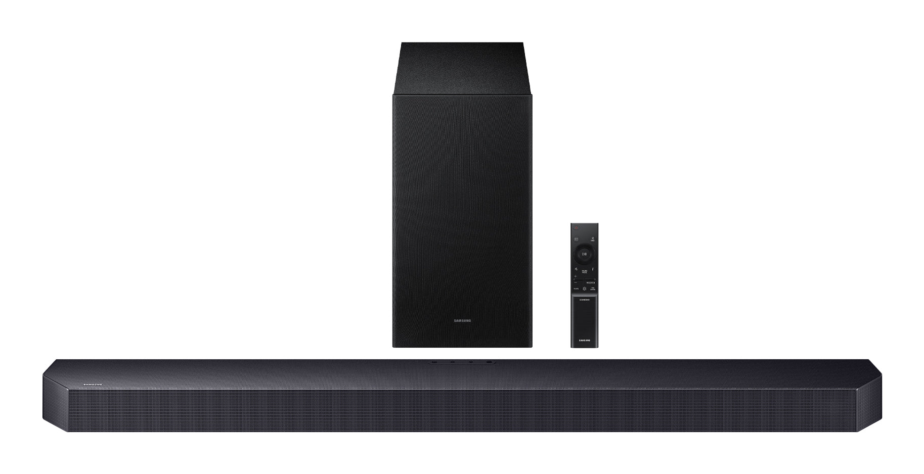 Samsung HW-Q600F – Soundbar – 3.1.2, Dolby Atmos/DTS Virtual:X, mit kabellosem Subwoofer – Titan Black