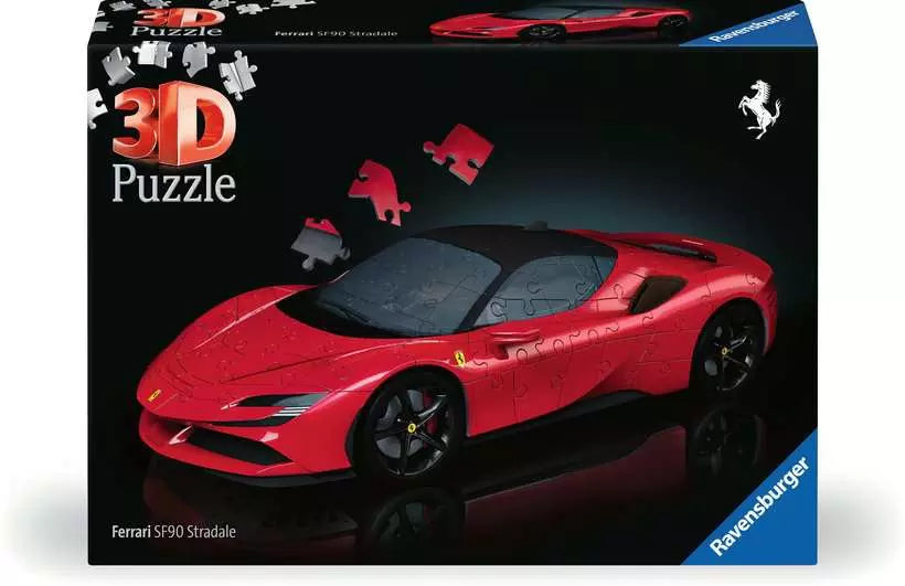 Ravensburger Ferrari SF 90 Stradale – Knobelbox, ab 8 Jahren
