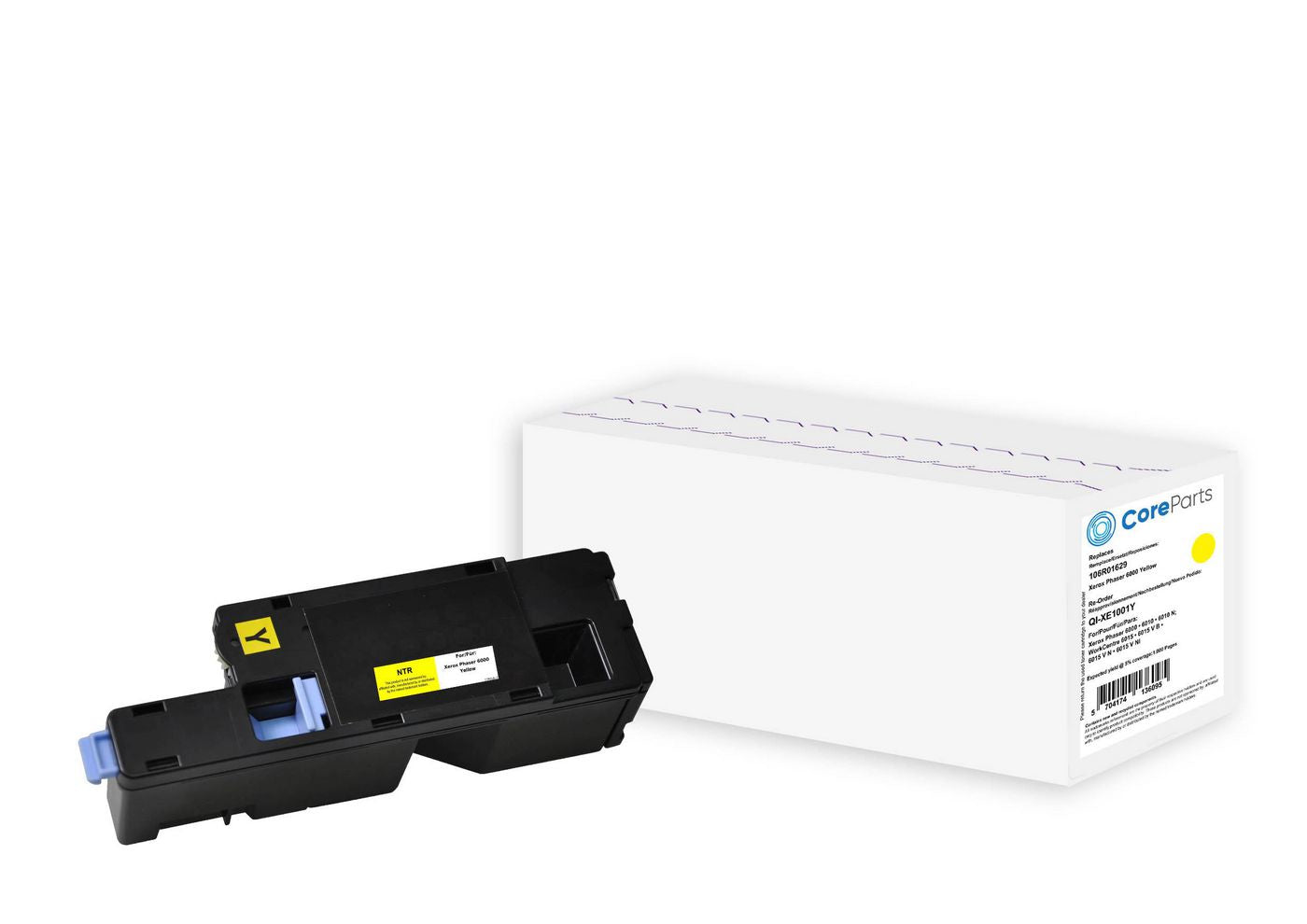 CoreParts 106R01629 Gelber Toner – Kompatibel – 1'000 Seiten – für Xerox Phaser 6000