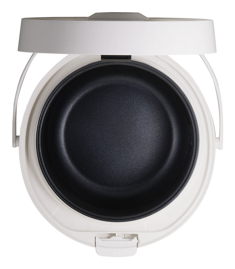Cuckoo Reiskocher CR-1095 – 1,8 l, 700 W, Warmhaltefunktion – Grau/Weiss