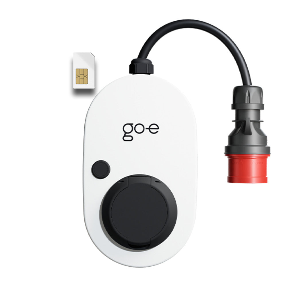 go-e Gemini flex 2.0 Wallbox – 11 kW, 3-ph, Typ 2, IP65, Wandmontage, eSIM