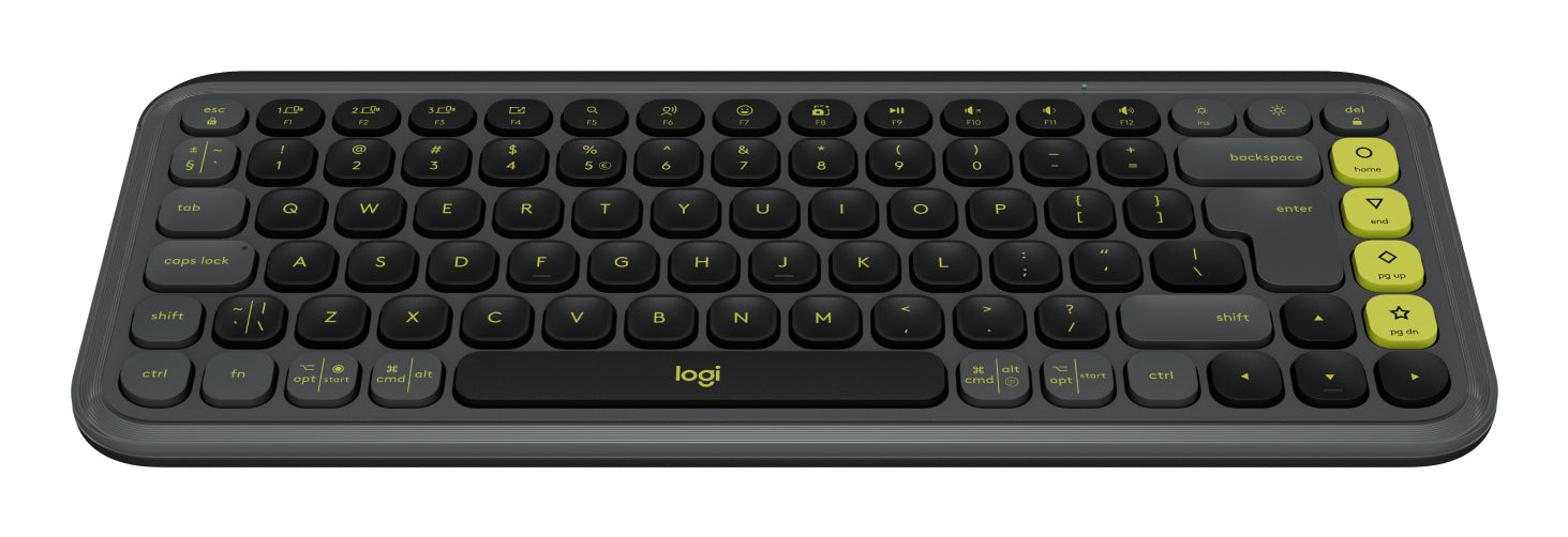Logitech POP ICON KEYS – Tastatur – QWERTY (Nordisch) – Bluetooth, für Windows, Mac & mehr