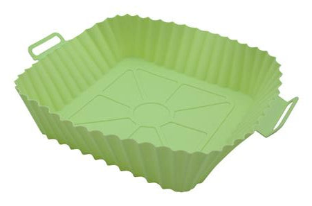 Muitomas Silikonform für Heissluftfritteusen – 17 × 17 × 6 cm, 2 Stk.