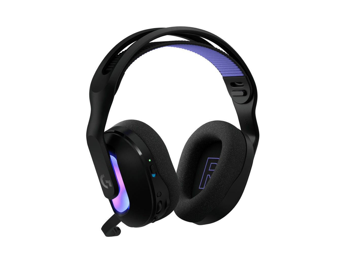 Logitech G G522 LIGHTSPEED Gaming-Headset – Over-Ear, Kabel + BT, mit USB-A-Dongle, Schwarz, BT 5.3