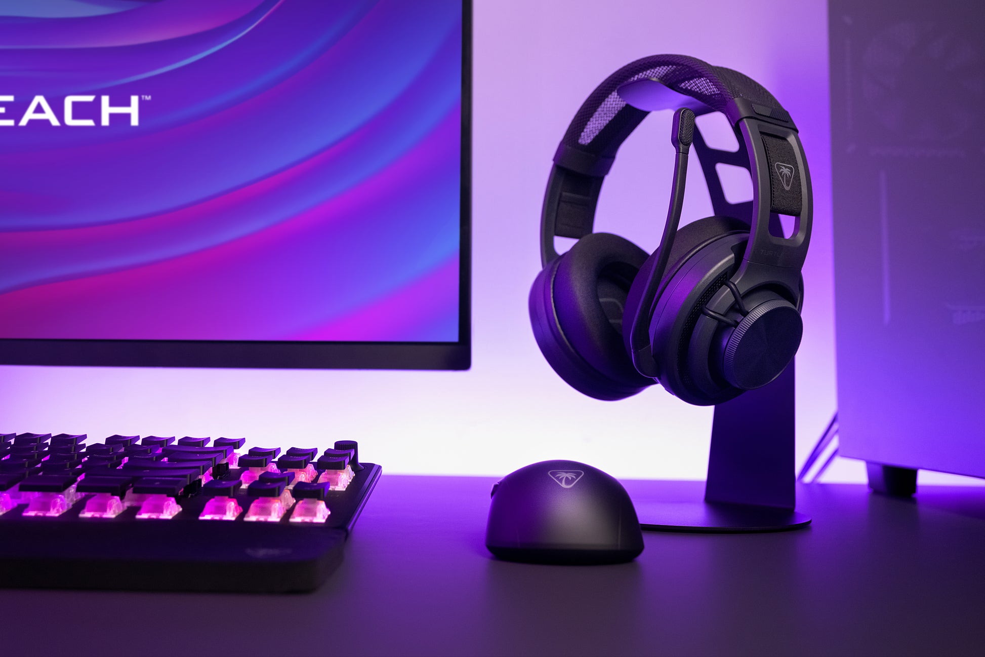 Turtle Beach Atlas Air TBS510105 – Gaming-Headset, Over-Ear – 2,4 GHz + Bluetooth, offen – schwarz – bis 50 h