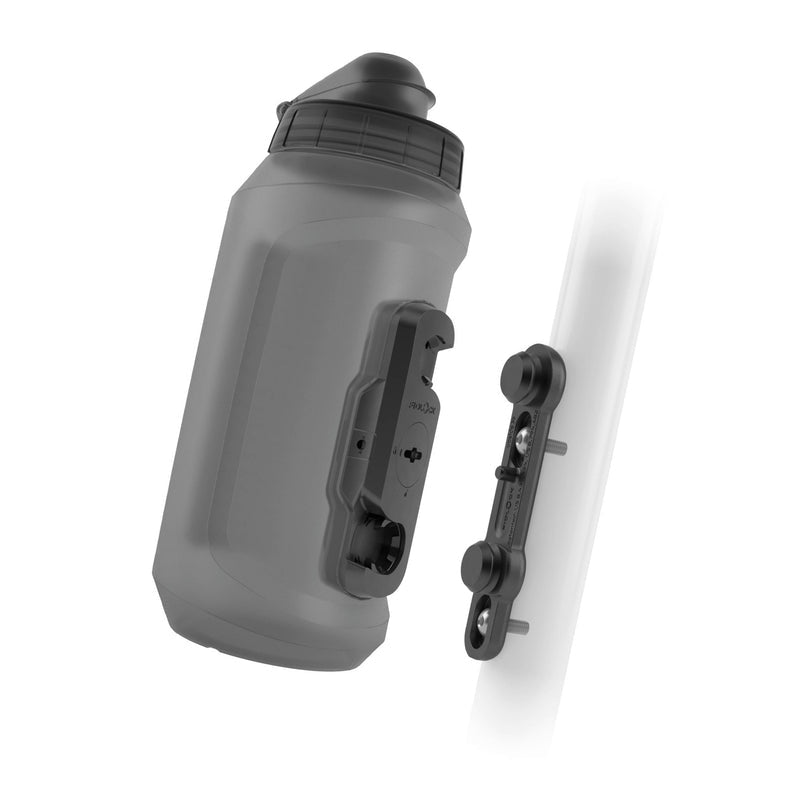 Silwy SYFI-TF-750-BB Trinkflasche 750 ml – Kunststoff, Schraubdeckel, Schwarz