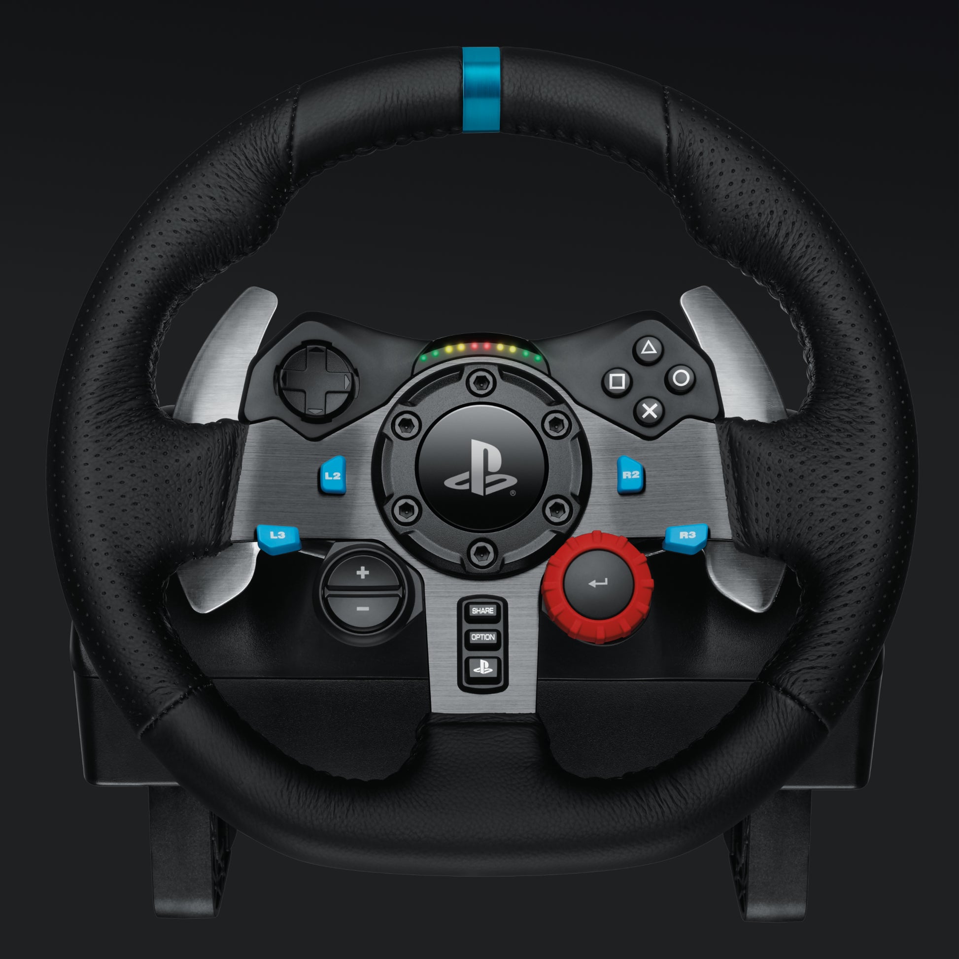 Logitech G G29 – Lenkrad + Pedale – USB (kabelgebunden), Kraft‑Rückmeldung – für PC & PlayStation