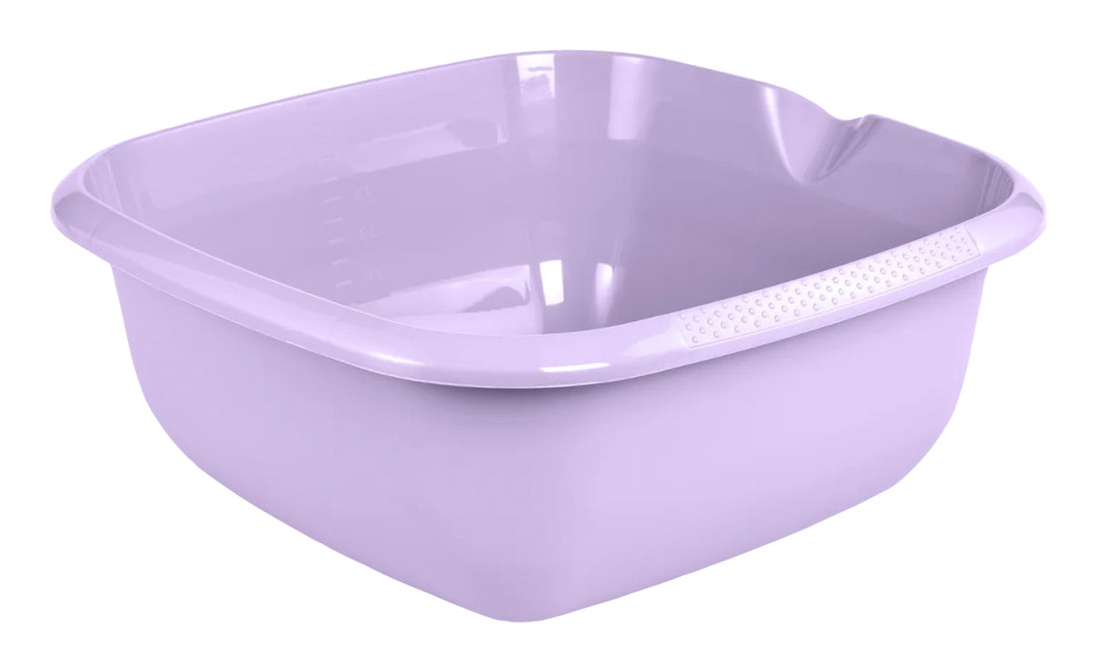 keeeper Schüssel Björk, eckig – 13 l, 38,0 × 38,0 × 15,0 cm, Kunststoff (PP), violett
