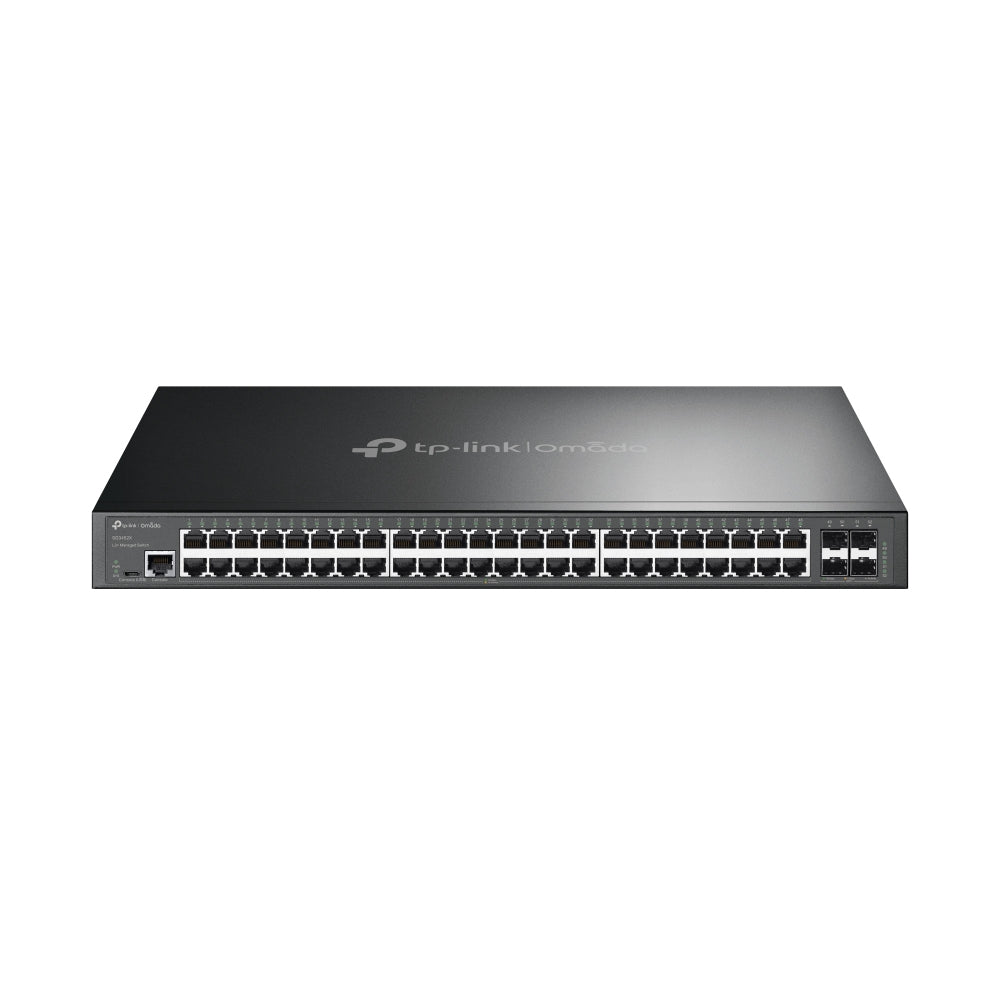 TP-Link SG3452X – Managed Switch – 48×GbE, 4×SFP+, L2+, 1U