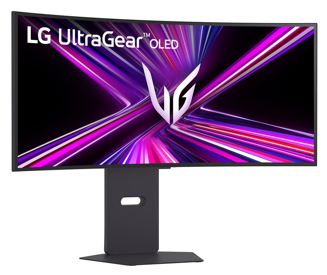 LG 34GX900A-B – 33,9" Gebogen 800R, 3440 × 1440 (UWQHD), OLED, 240 Hz, USB-C 65 W, DisplayHDR 400 True Black