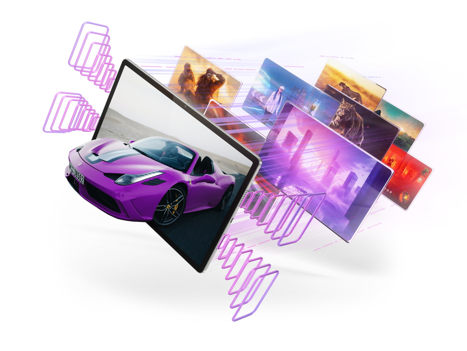 Lenovo Idea Tab Pro – 12,7", 128 GB, 8 GB RAM, Wi‑Fi, Grau, IP52