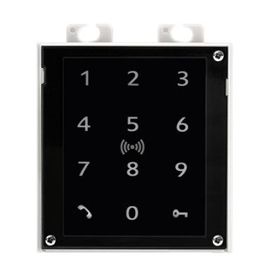 2N Zugangskontrollleser IP Verso Touch – 108×45×131 mm, schwarz