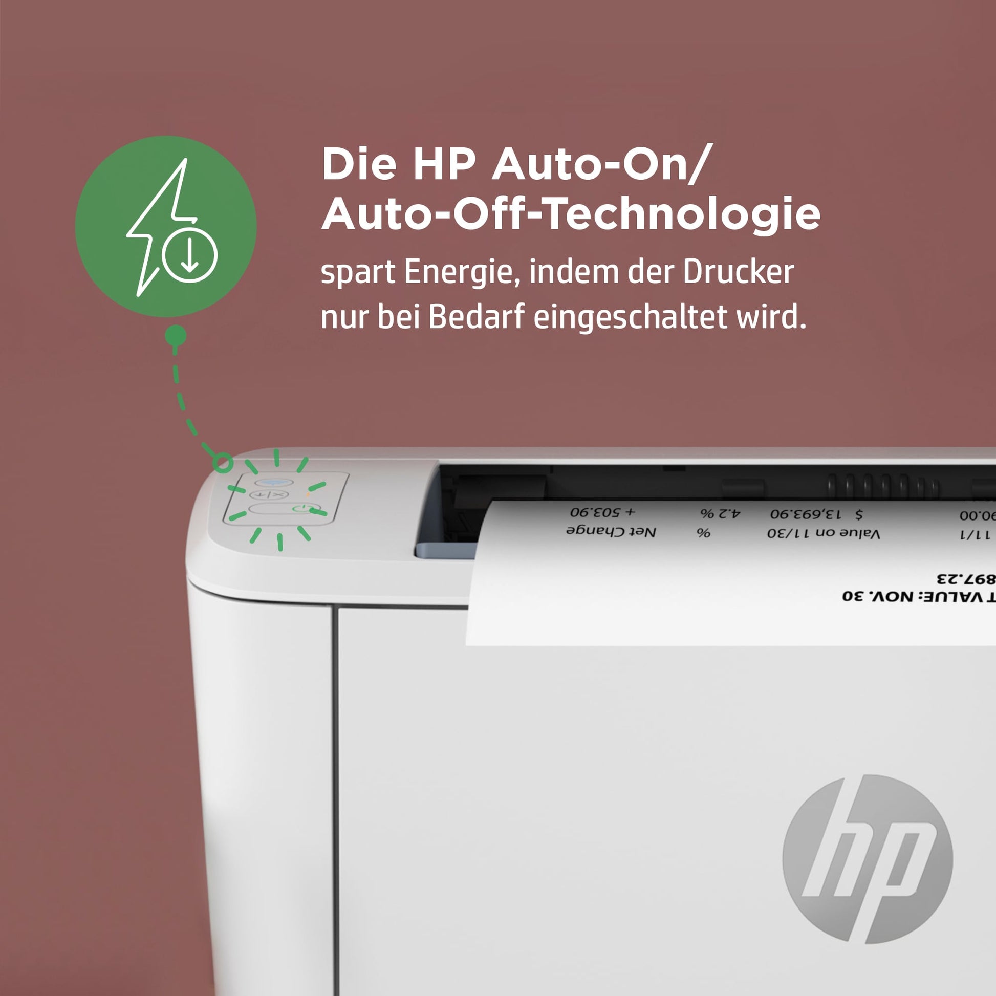 HP LaserJet M110w – Schwarz-Weiss, A4, WLAN, LAN, USB, 20 Seiten pro Minute, AirPrint, Mopria